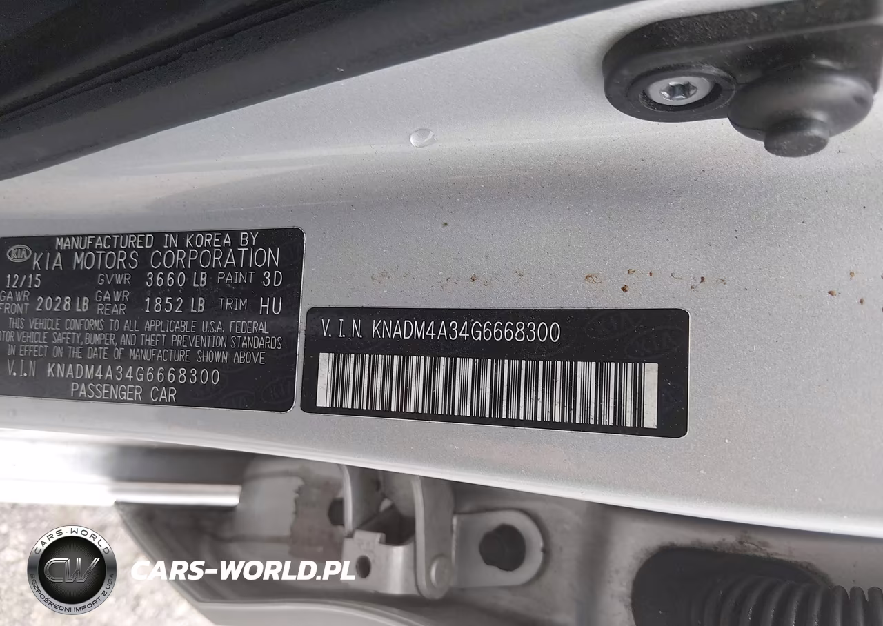 2016 Kia Rio Lx VIN:KNADM4A34G6668300 - 9