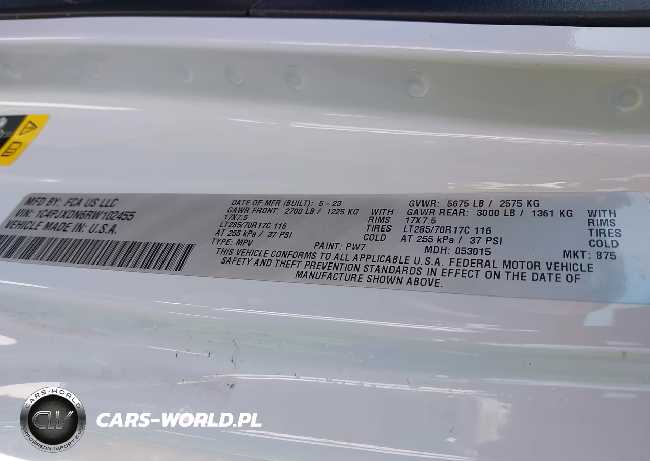 2024 Jeep Wrangler 4-Door Willys 4X4 VIN:1C4PJXDN6RW102455 - 9