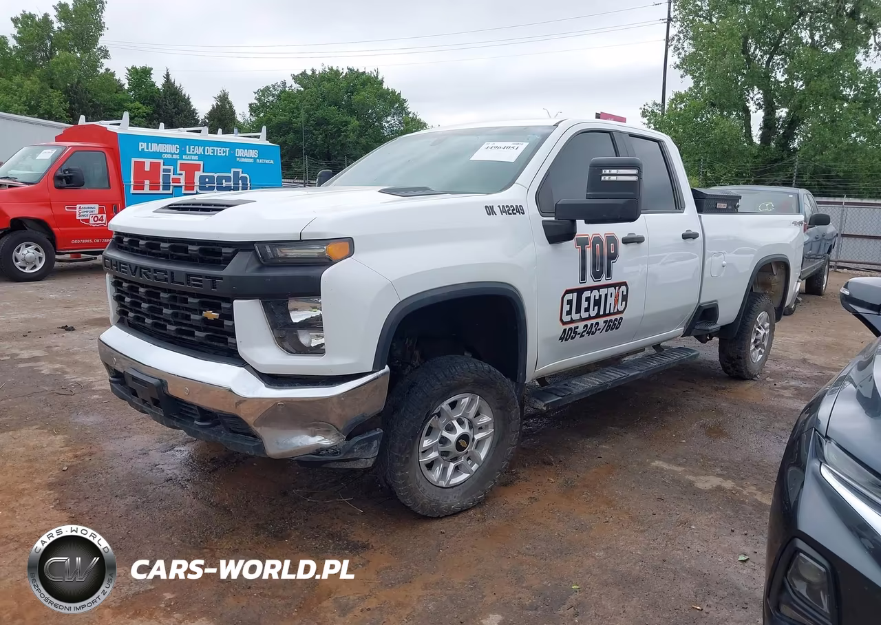 2021 Chevrolet Silverado 2500Hd 4Wd Long Bed Wt VIN:1GC2YLE77MF114525 - 2