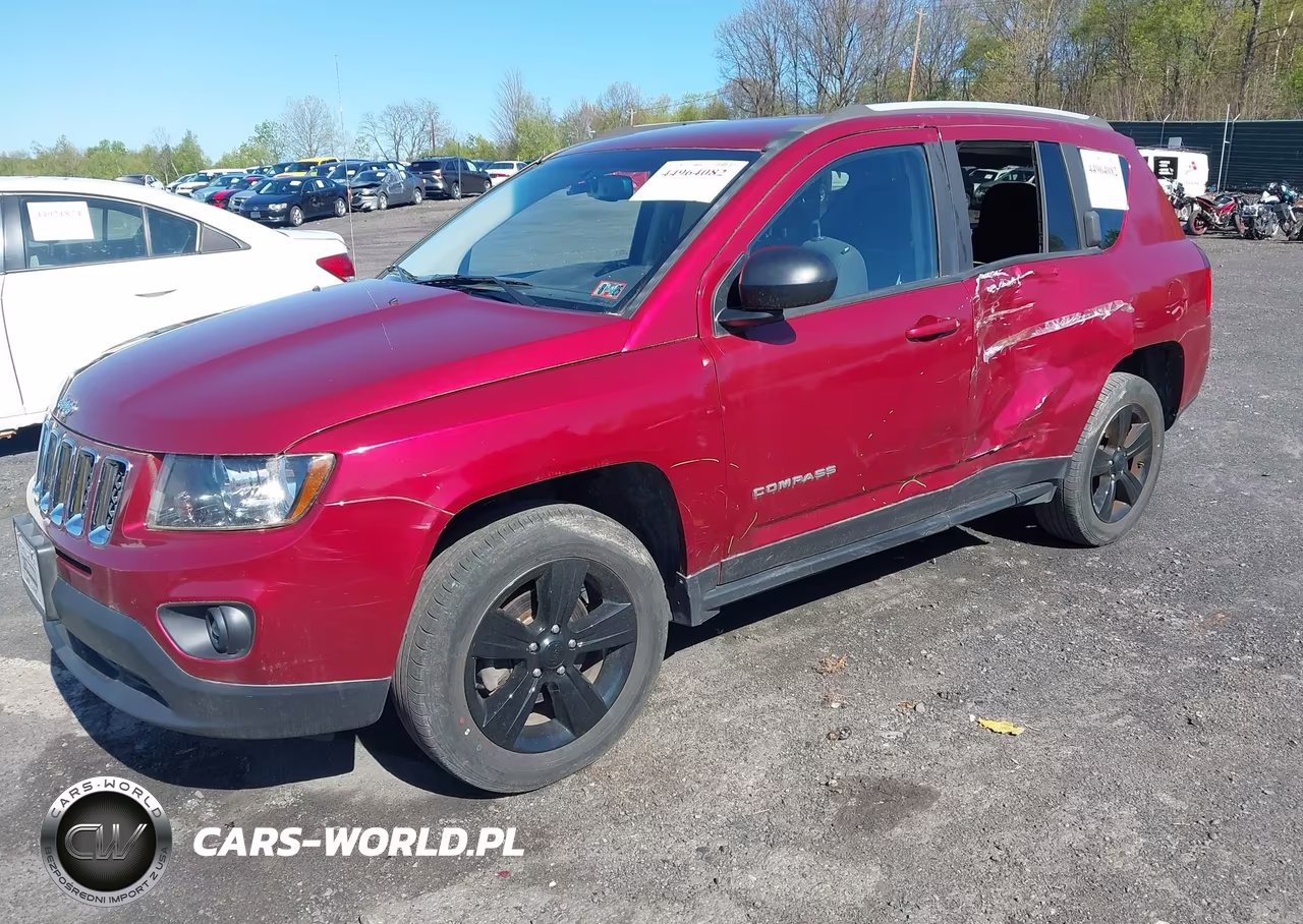 2017 Jeep Compass Sport 4X4 VIN:1C4NJDBB5HD105940 - 2