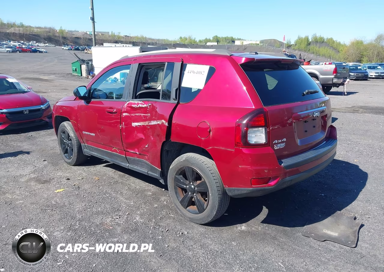 2017 Jeep Compass Sport 4X4 VIN:1C4NJDBB5HD105940 - 3