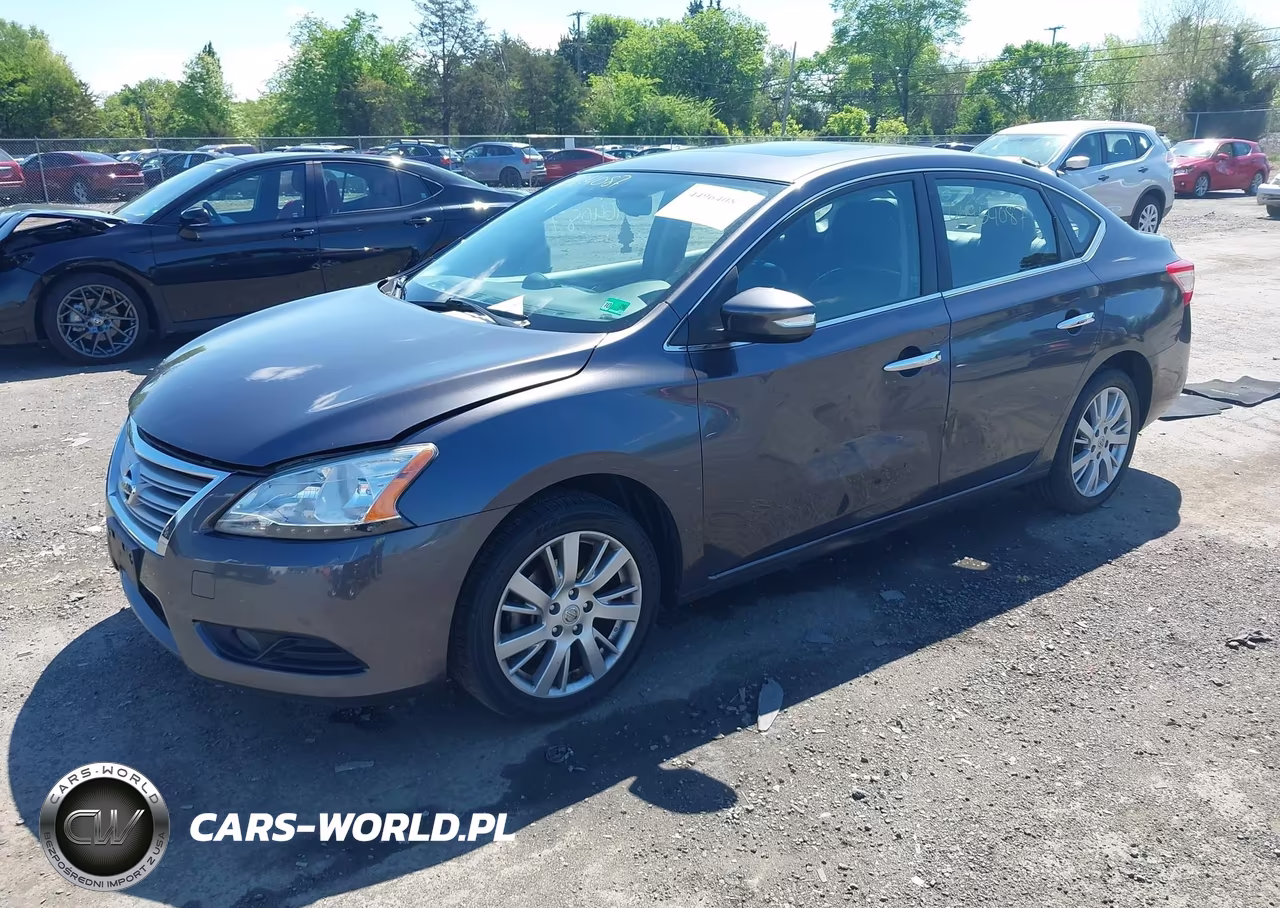 2014 Nissan Sentra Sl VIN:3N1AB7AP2EY341063 - 2