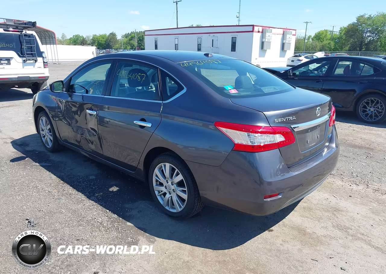 2014 Nissan Sentra Sl VIN:3N1AB7AP2EY341063 - 3
