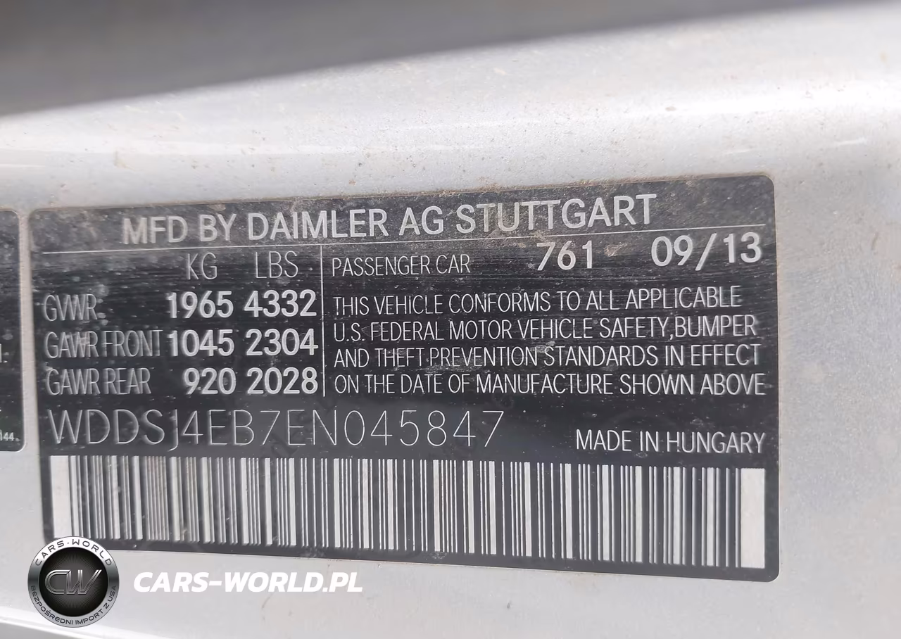 2014 Mercedes-Benz Cla 250 VIN:WDDSJ4EB7EN045847 - 9