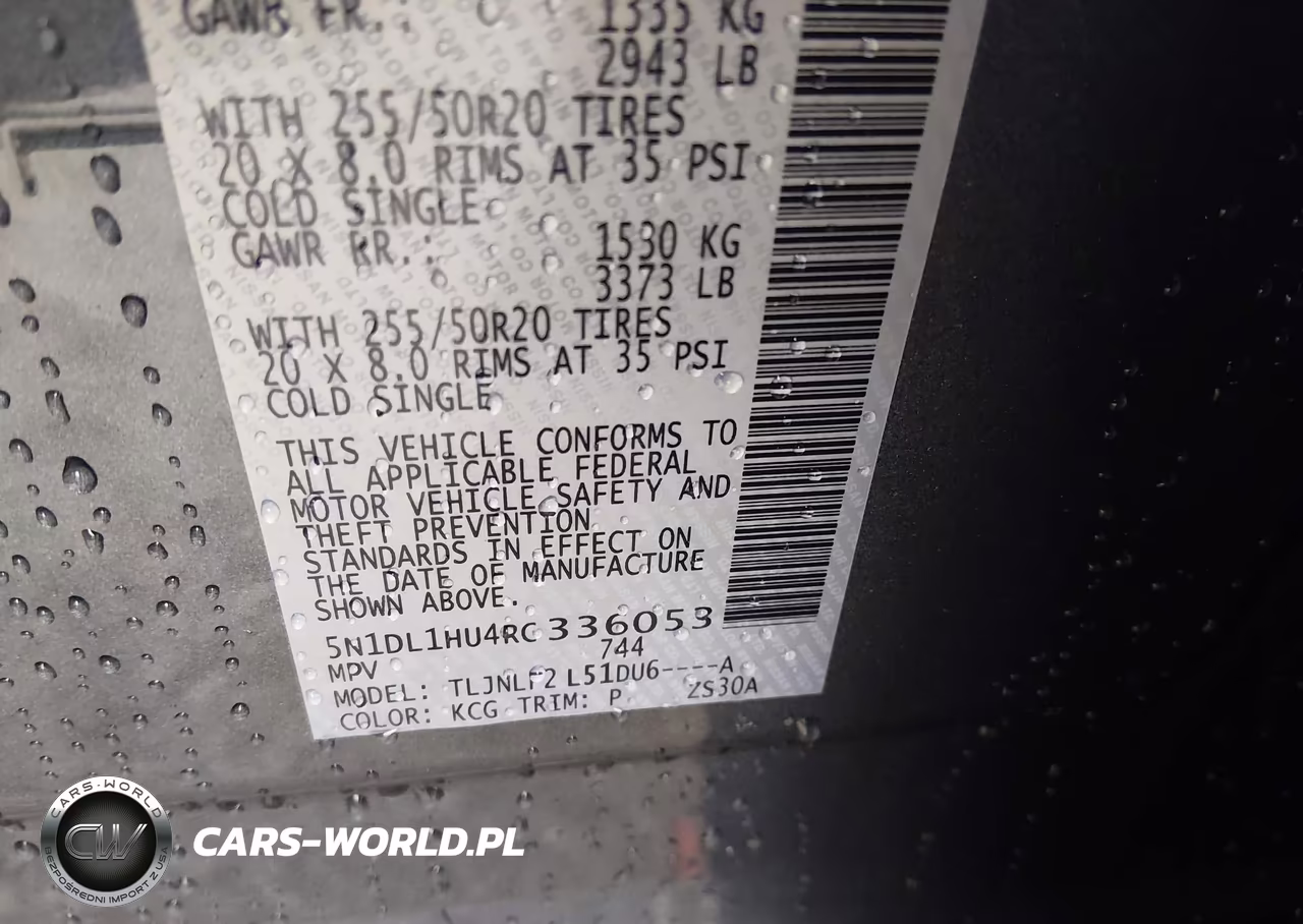 2024 Infiniti Qx60 Autograph Awd VIN:5N1DL1HU4RC336053 - 9