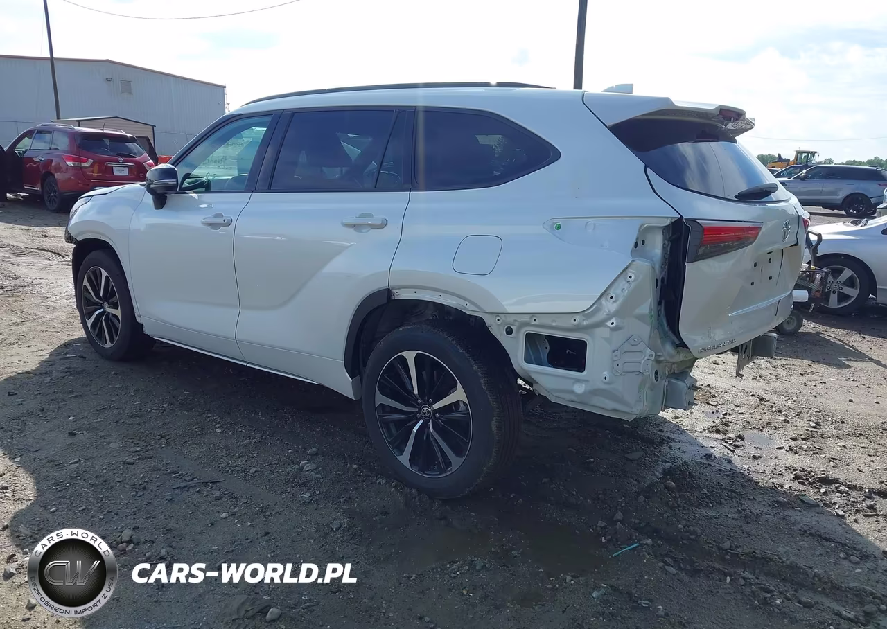 2022 Toyota Highlander Xse VIN:5TDLZRAH9NS134666 - 3