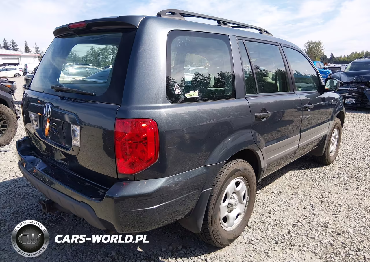 2004 Honda Pilot Lx VIN:2HKYF18164H518692 - 4