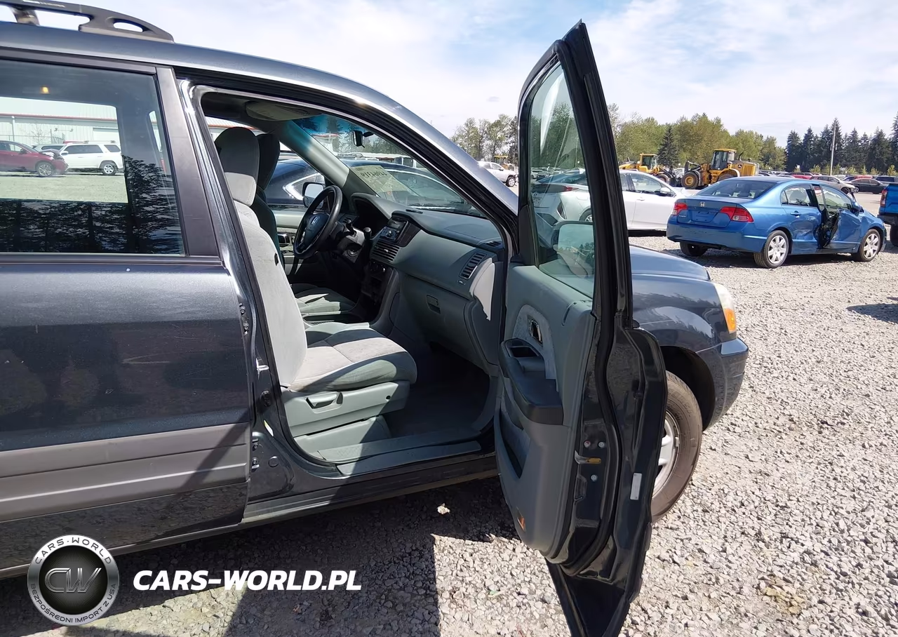 2004 Honda Pilot Lx VIN:2HKYF18164H518692 - 5