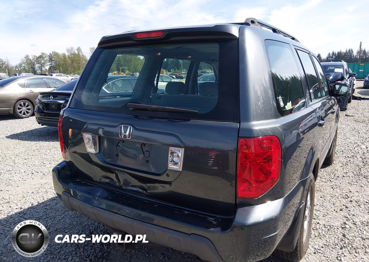 2004 Honda Pilot Lx VIN:2HKYF18164H518692 - 6