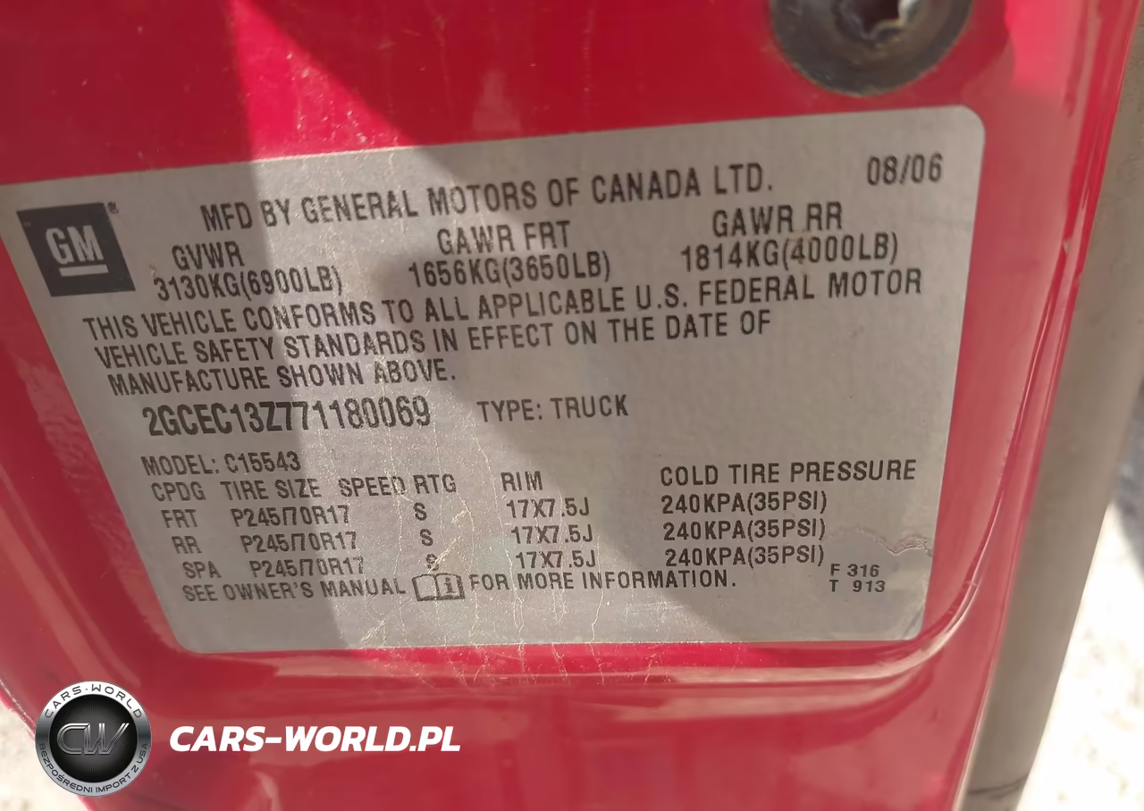 2007 Chevrolet Silverado 1500 Classic Lt1 VIN:2GCEC13Z771180069 - 9