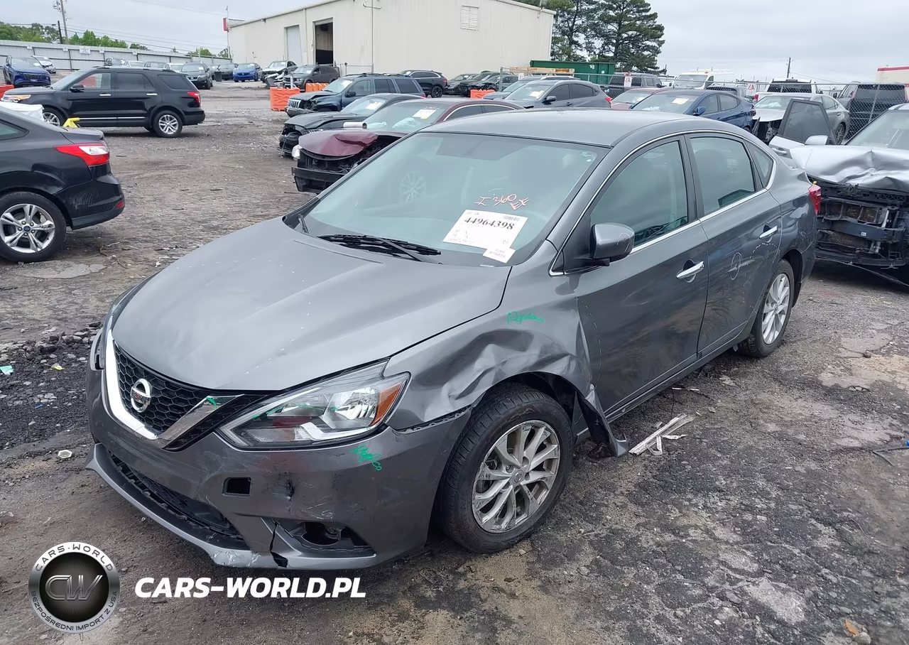 2018 Nissan Sentra Sv VIN:3N1AB7APXJL636984 - 2