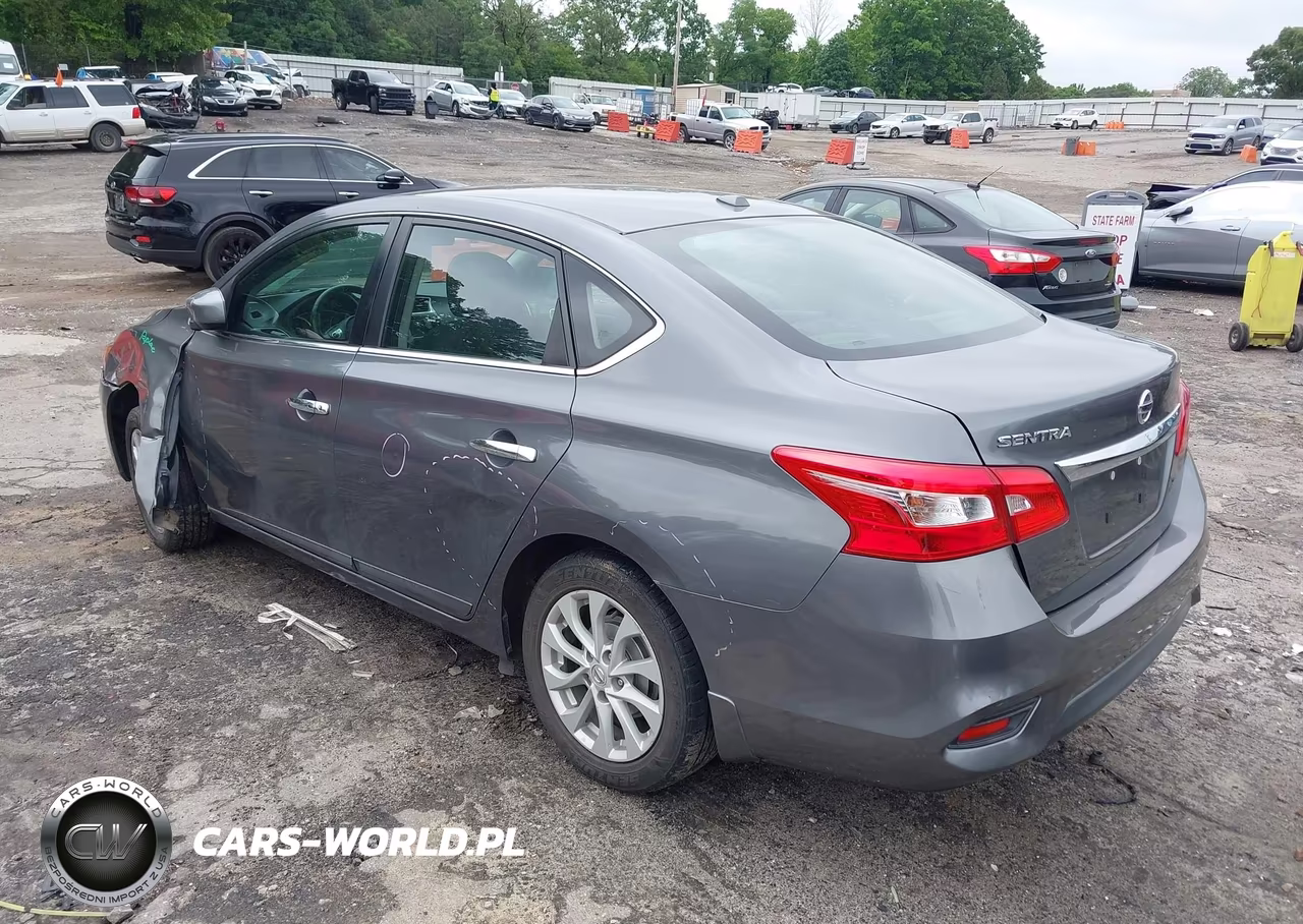 2018 Nissan Sentra Sv VIN:3N1AB7APXJL636984 - 3