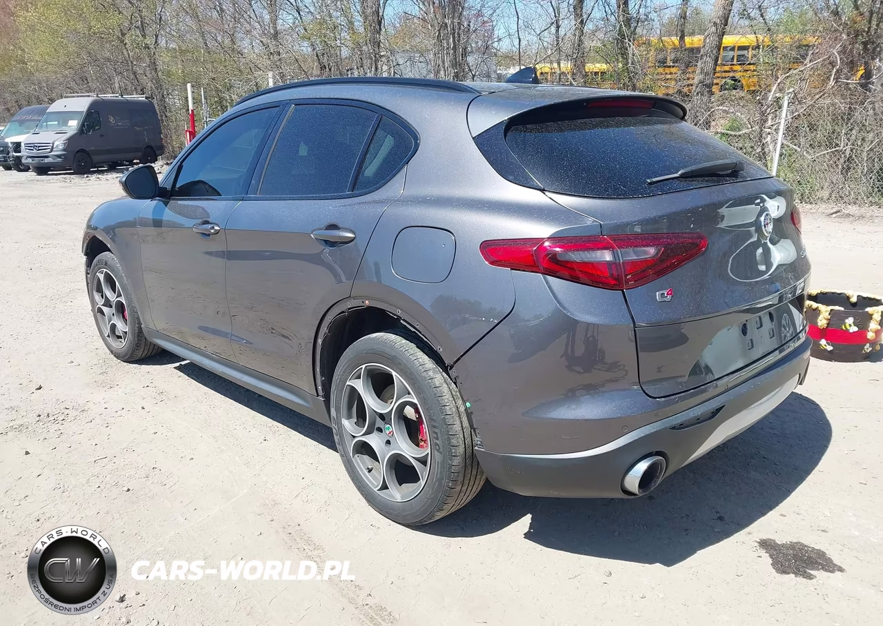 2018 Alfa Romeo Stelvio Sport Awd VIN:ZASFAKPN8J7B80784 - 3