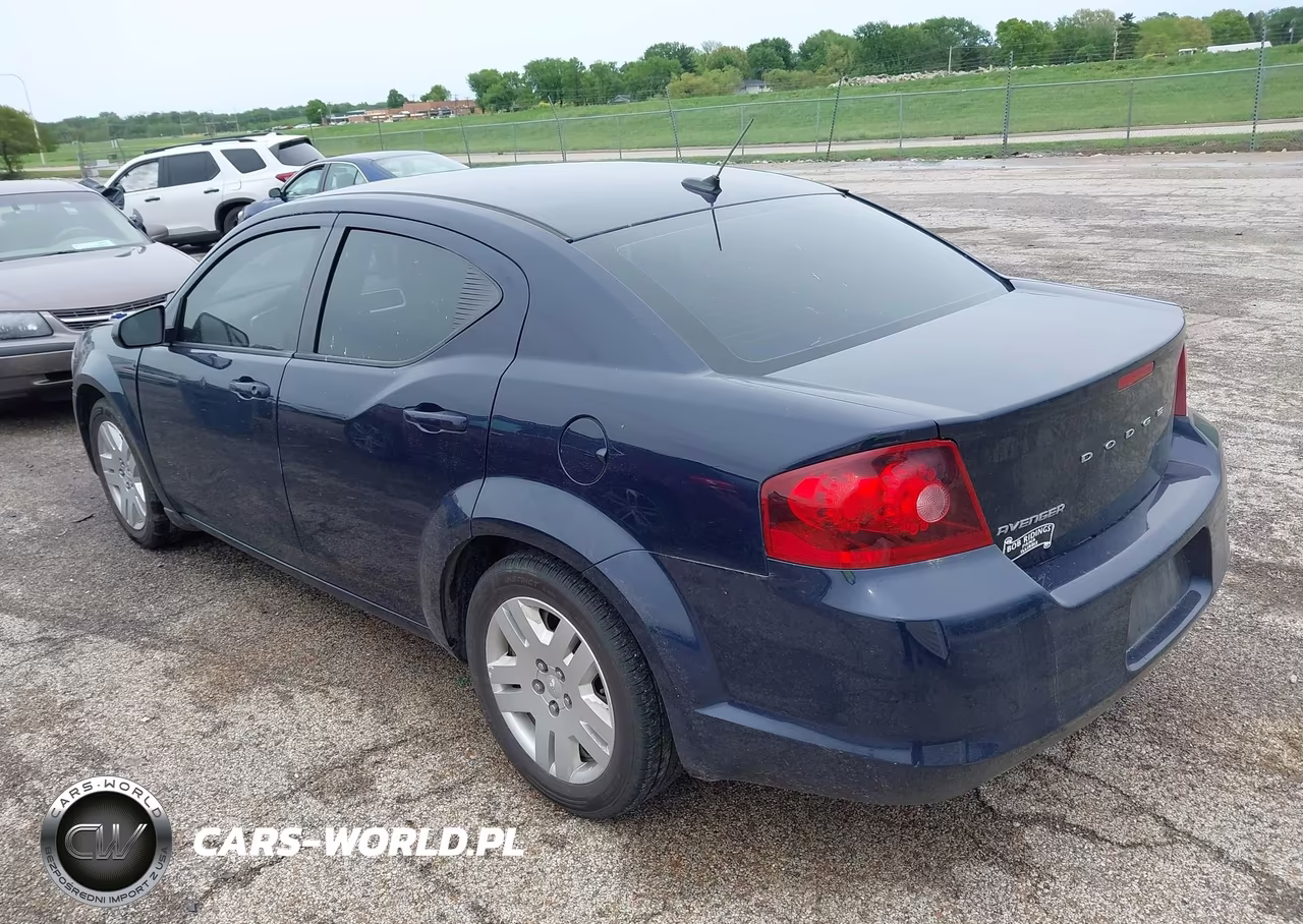 2013 Dodge Avenger Se VIN:1C3CDZABXDN675986 - 3