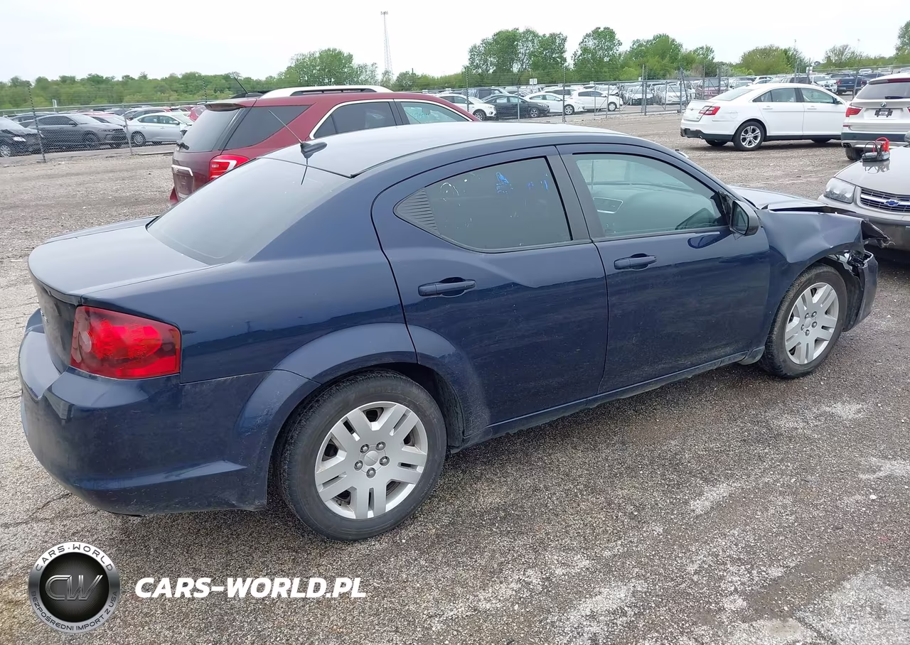 2013 Dodge Avenger Se VIN:1C3CDZABXDN675986 - 4