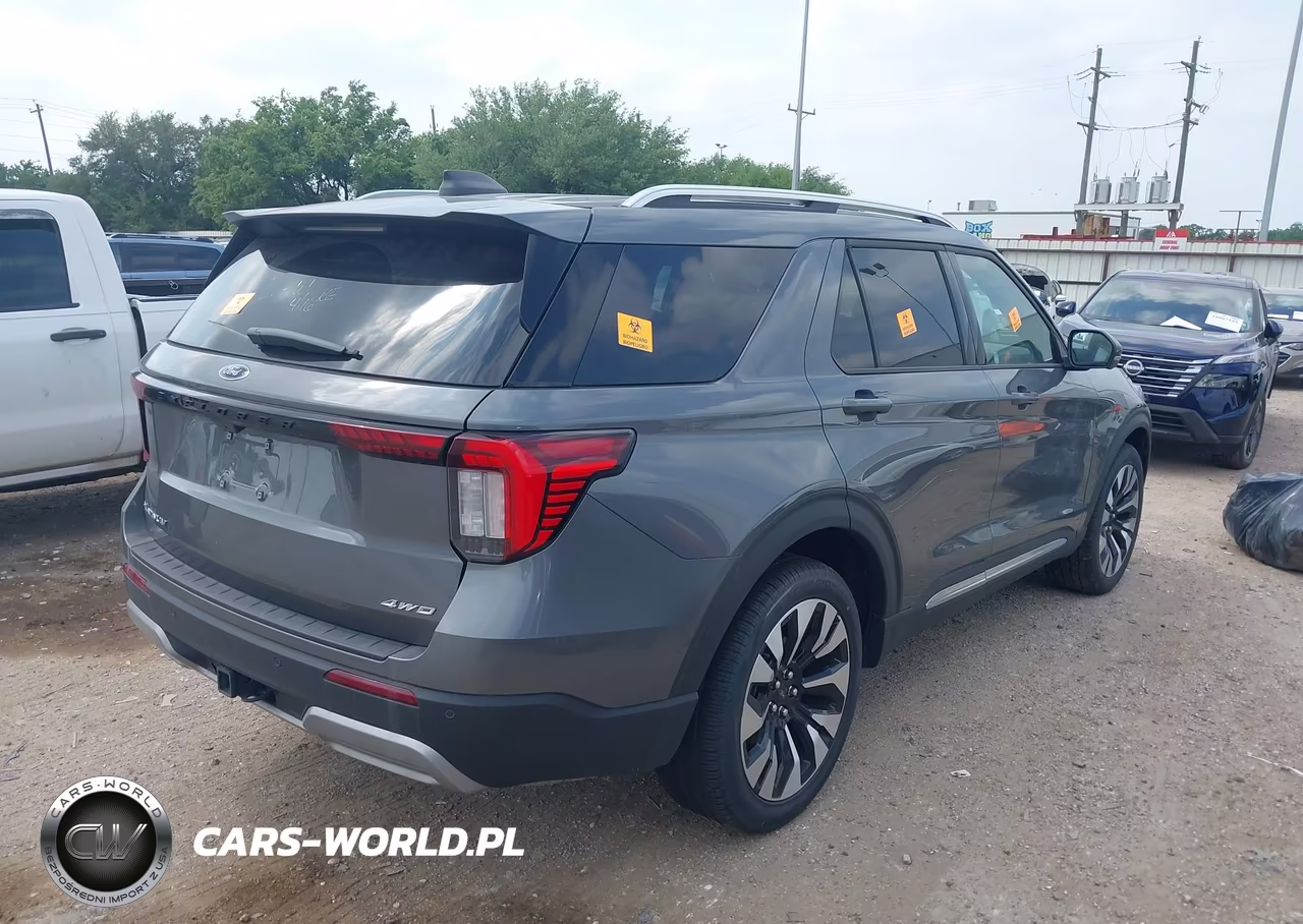 2025 Ford Explorer Platinum VIN:1FMUK8HH6SGB65514 - 4
