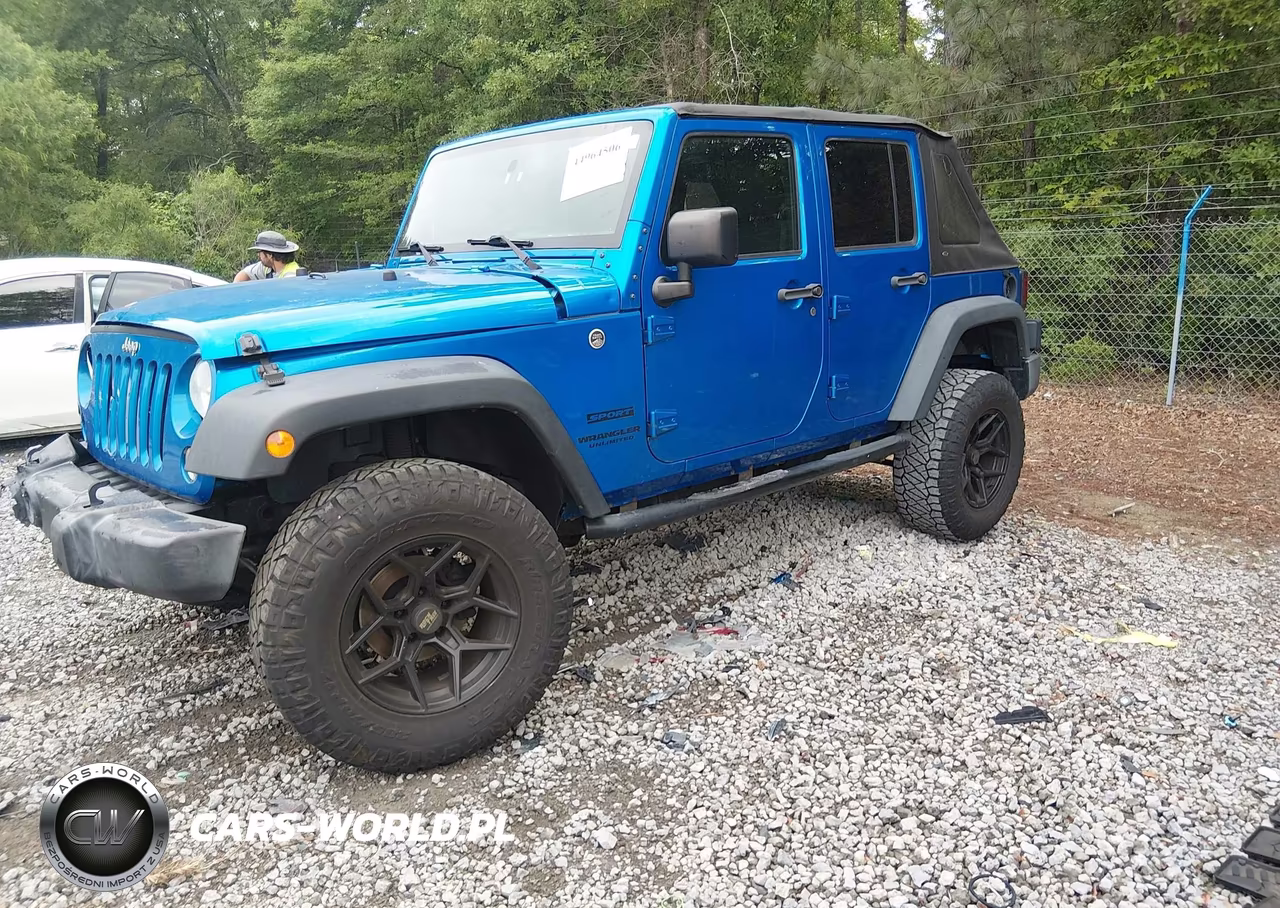 2016 Jeep Wrangler Unlimited Sport VIN:1C4BJWDG7GL158019 - 2