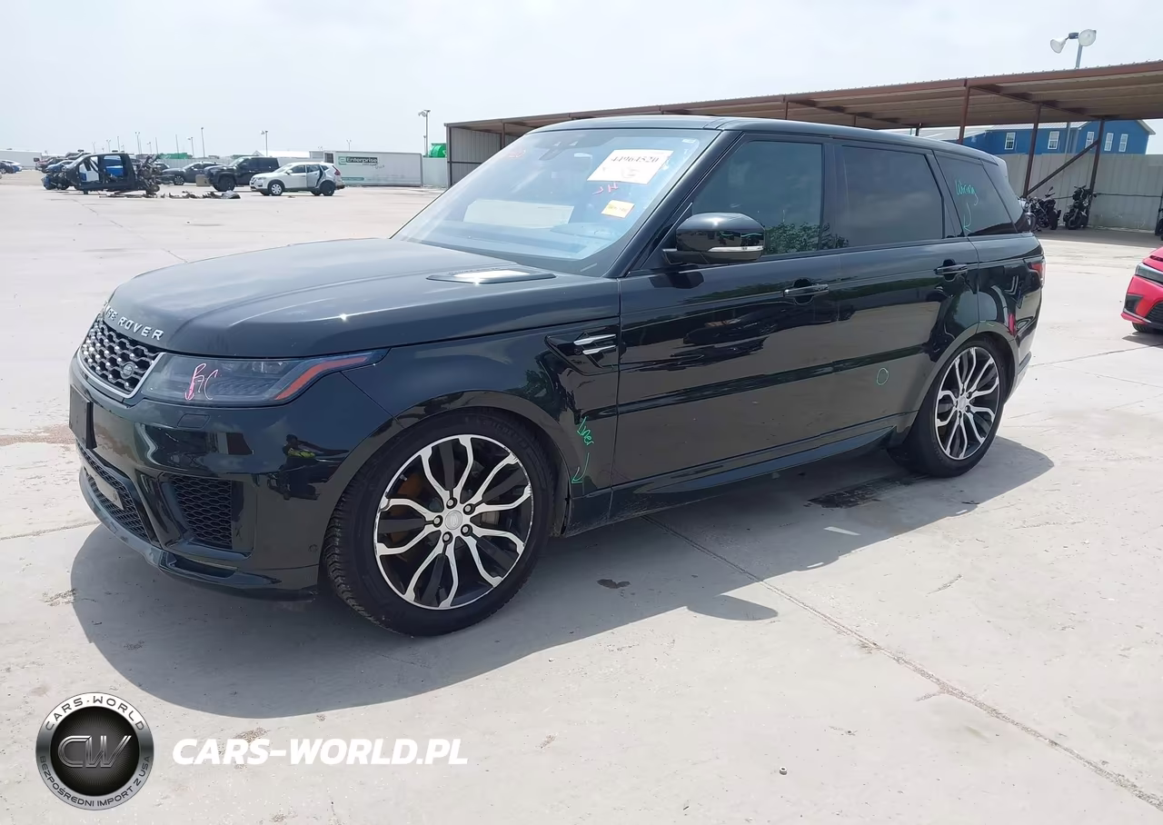 2020 Land Rover Range Rover Sport Hse Mhev VIN:SALWR2SU4LA727340 - 2