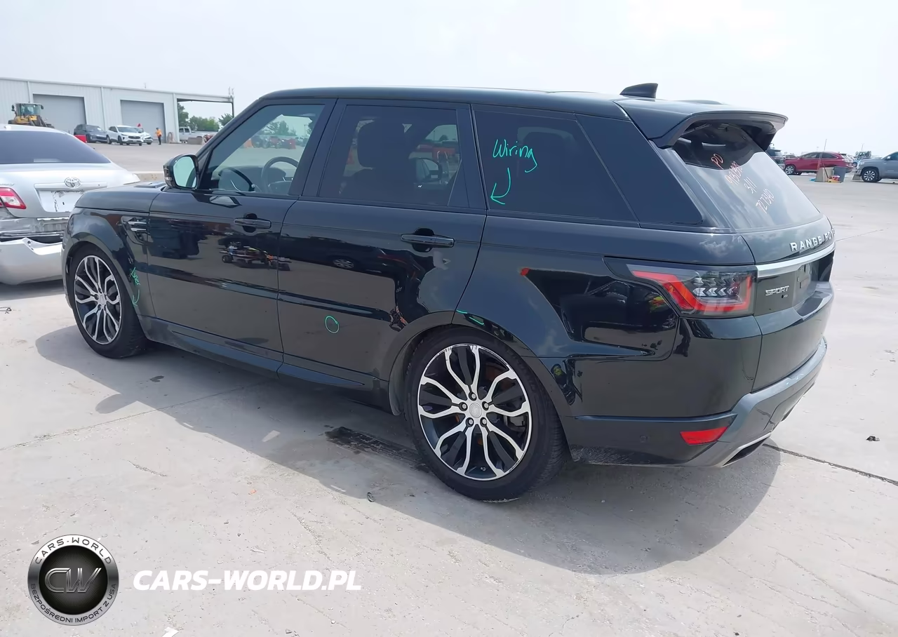 2020 Land Rover Range Rover Sport Hse Mhev VIN:SALWR2SU4LA727340 - 3
