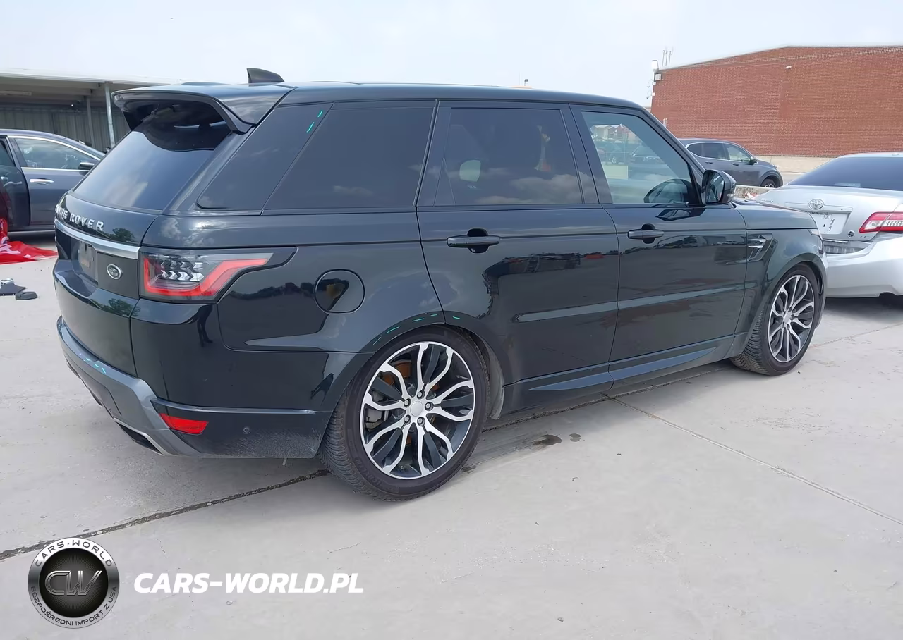 2020 Land Rover Range Rover Sport Hse Mhev VIN:SALWR2SU4LA727340 - 4