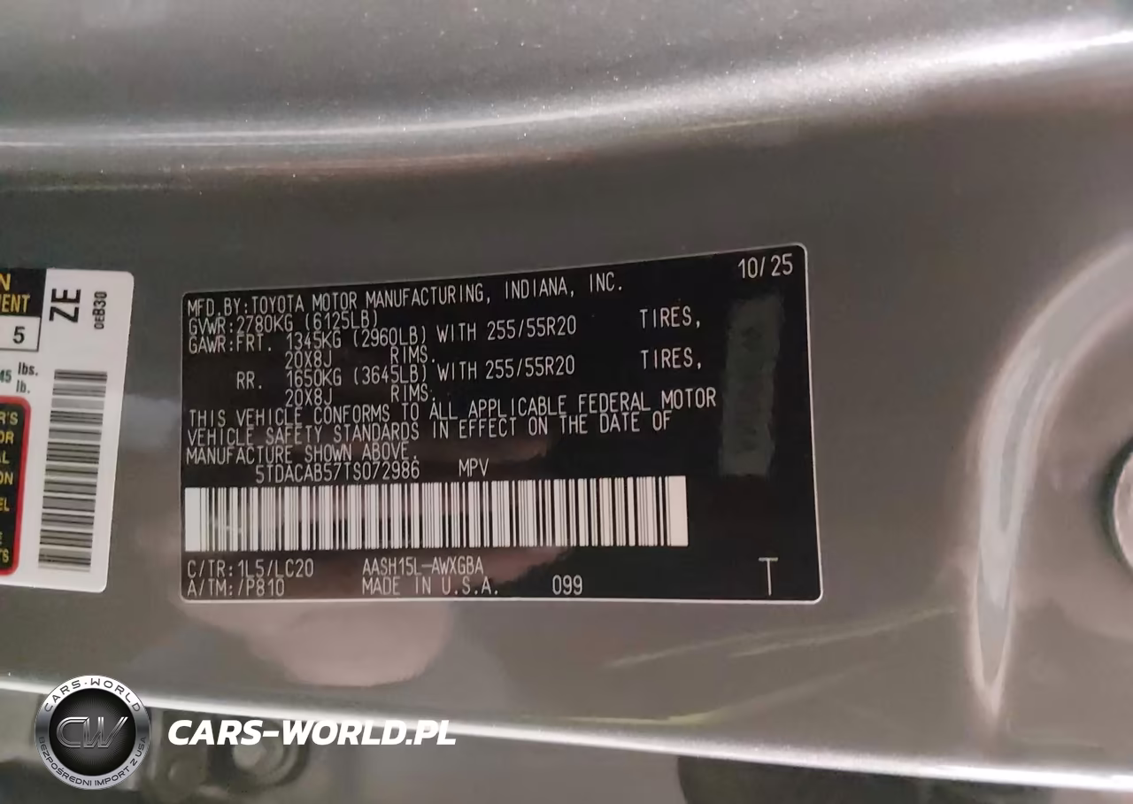 2026 Toyota Grand Highlander Hybrid Limited VIN:5TDACAB57TS072986 - 9