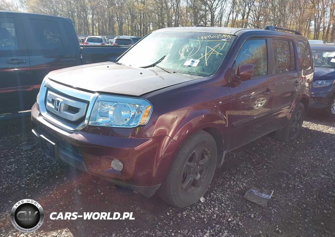 2009 Honda Pilot Ex VIN:5FNYF48459B004706 - 2