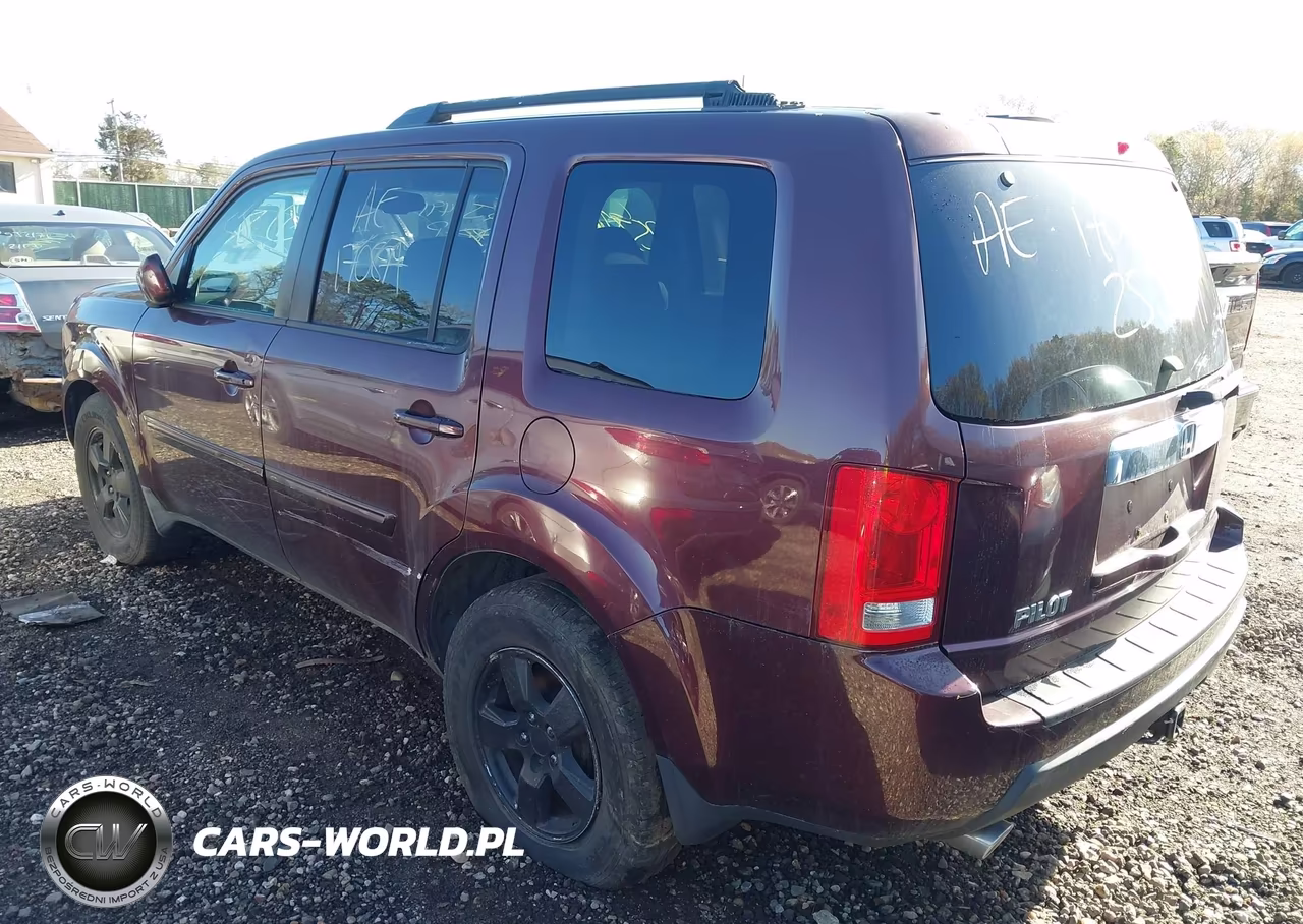 2009 Honda Pilot Ex VIN:5FNYF48459B004706 - 3