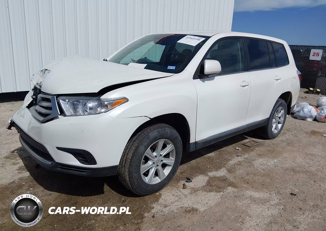 2013 Toyota Highlander Base V6 VIN:5TDZK3EH9DS120903 - 2