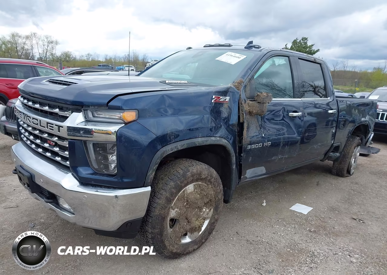 2020 Chevrolet Silverado 3500Hd 4Wd Standard Bed Ltz VIN:1GC4YUEY9LF228080 - 2