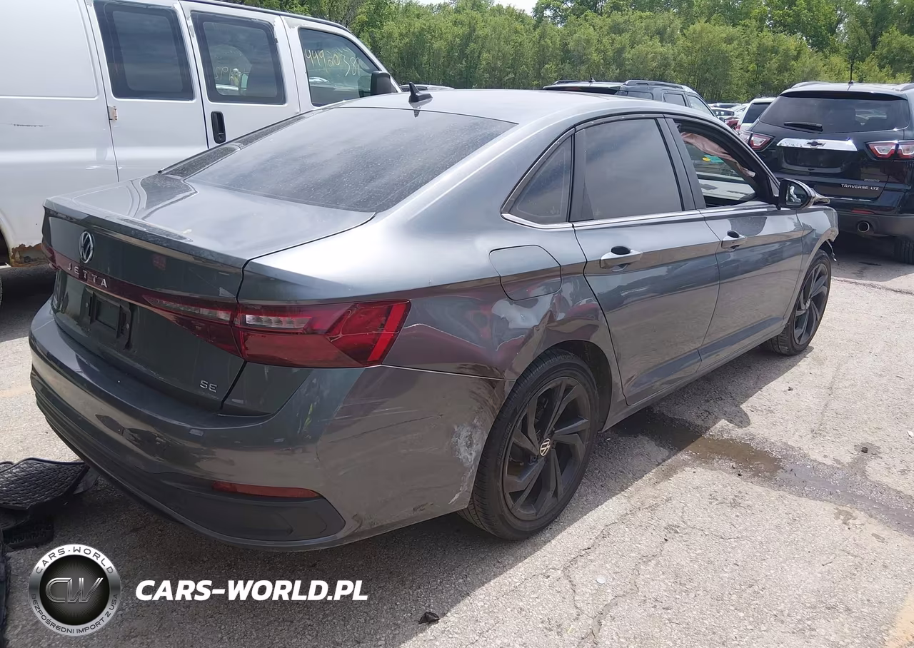2025 Volkswagen Jetta 1.5T Se VIN:3VW7X7BU4SM010109 - 4