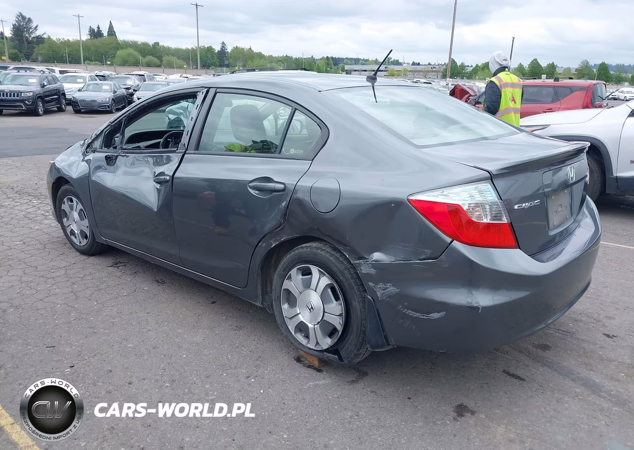 2012 Honda Civic Hybrid VIN:JHMFB4F3XCS008305 - 3
