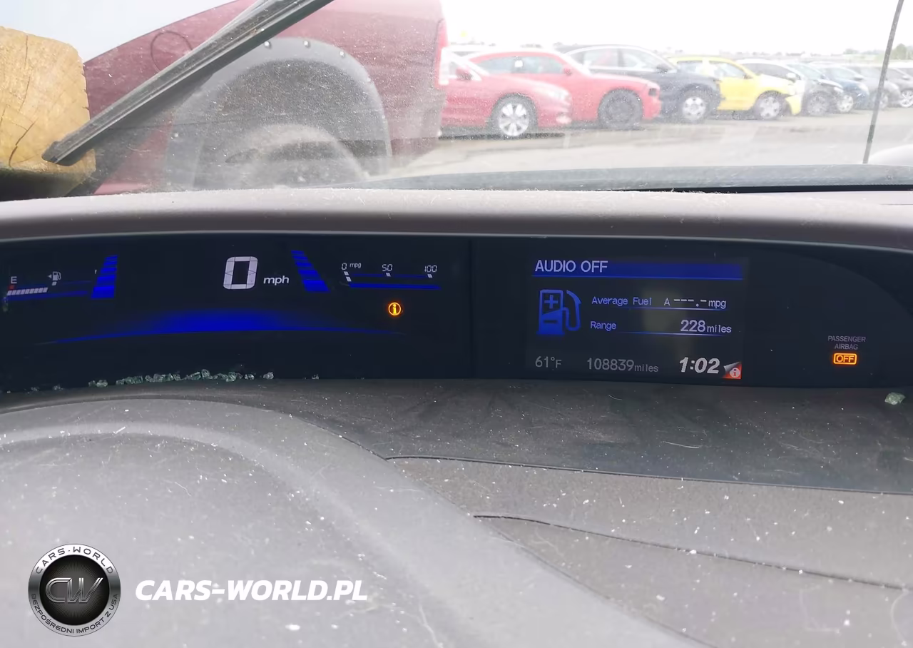 2012 Honda Civic Hybrid VIN:JHMFB4F3XCS008305 - 7