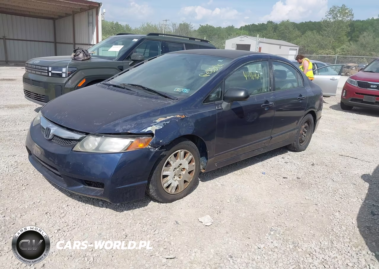 2009 Honda Civic Vp VIN:2HGFA16369H511110 - 2
