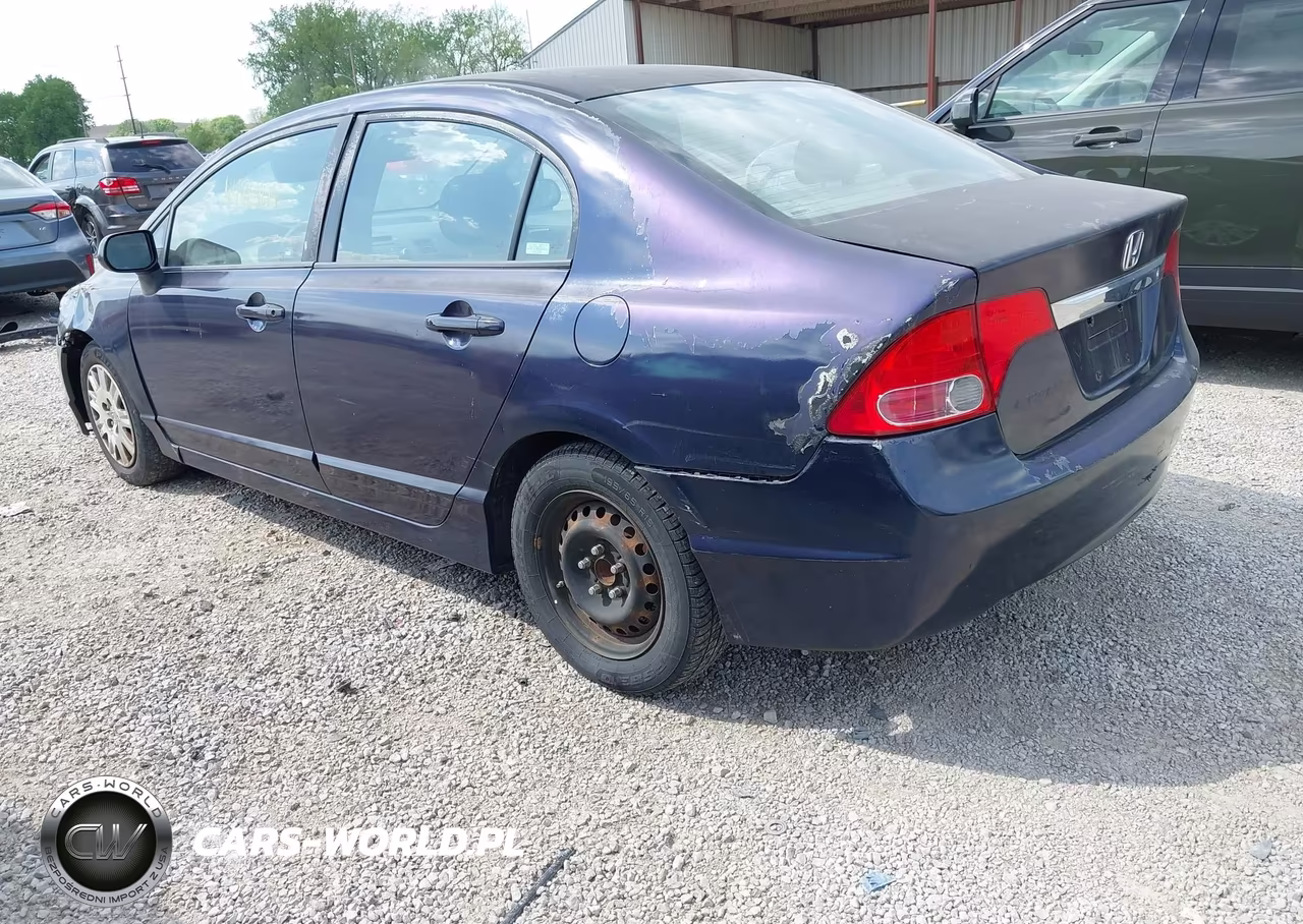 2009 Honda Civic Vp VIN:2HGFA16369H511110 - 3