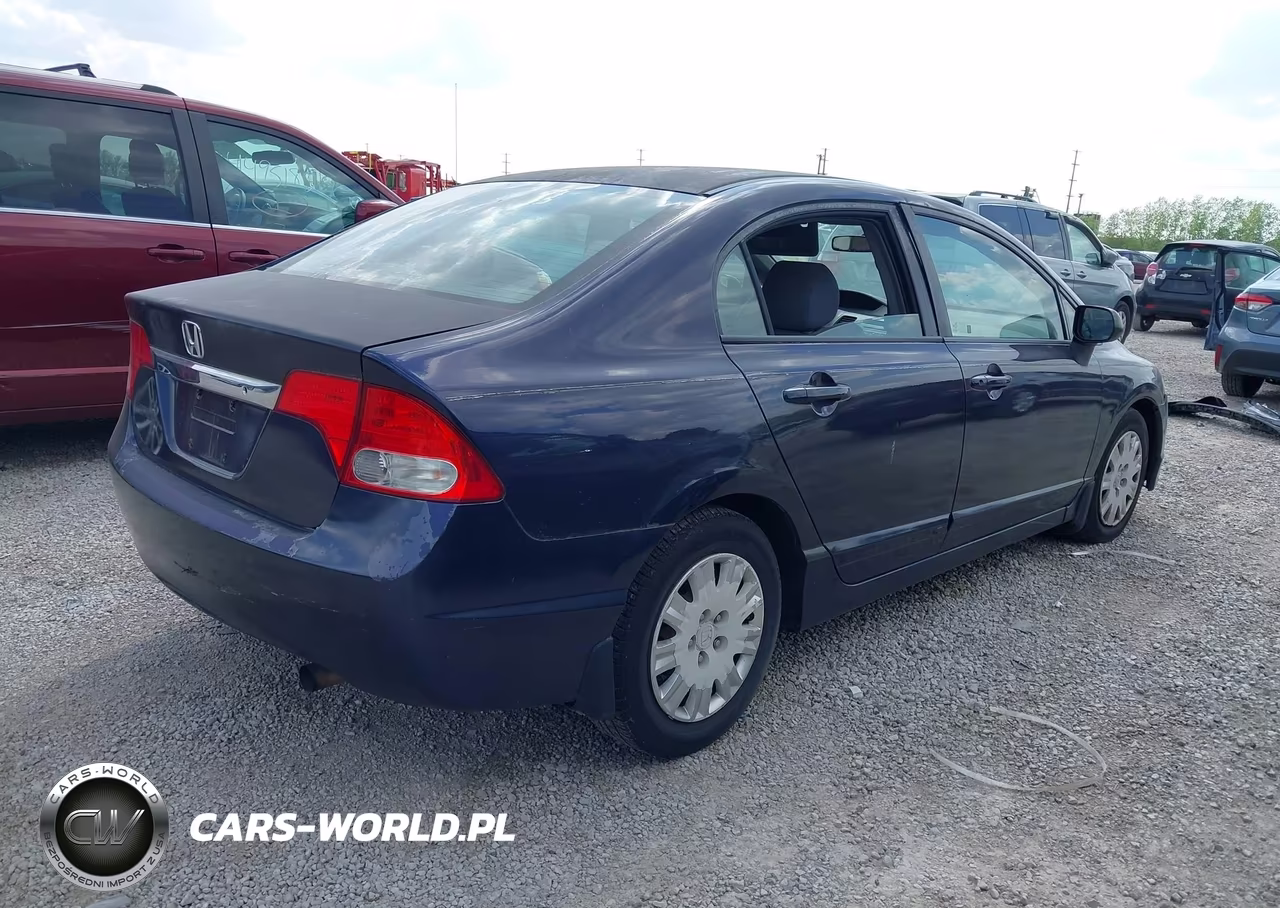 2009 Honda Civic Vp VIN:2HGFA16369H511110 - 4