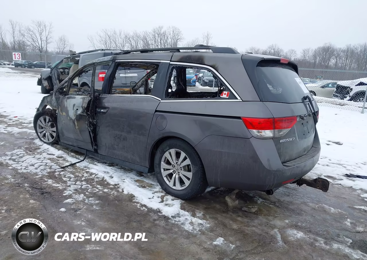 2017 Honda Odyssey Ex-L VIN:5FNRL5H6XHB007135 - 3