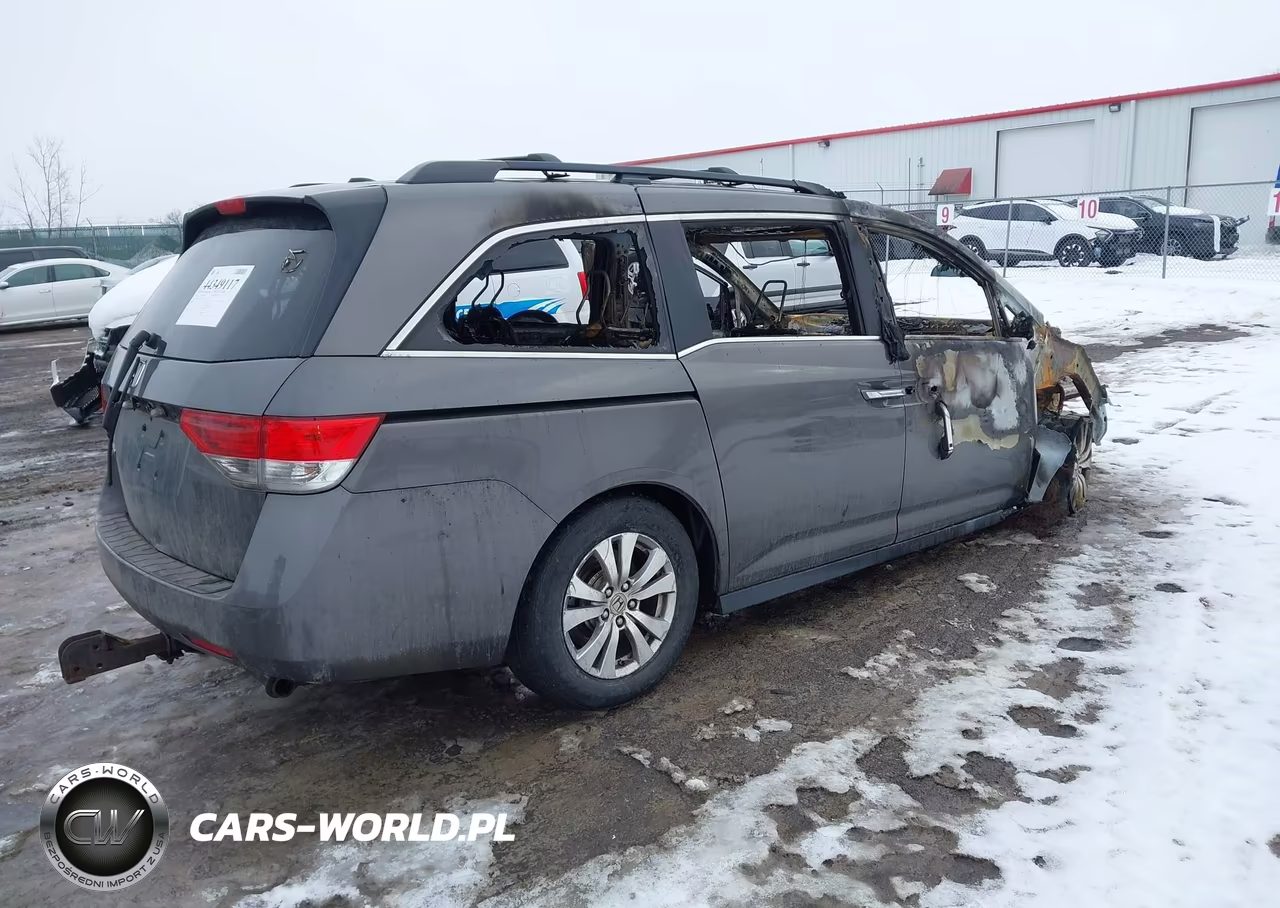 2017 Honda Odyssey Ex-L VIN:5FNRL5H6XHB007135 - 4