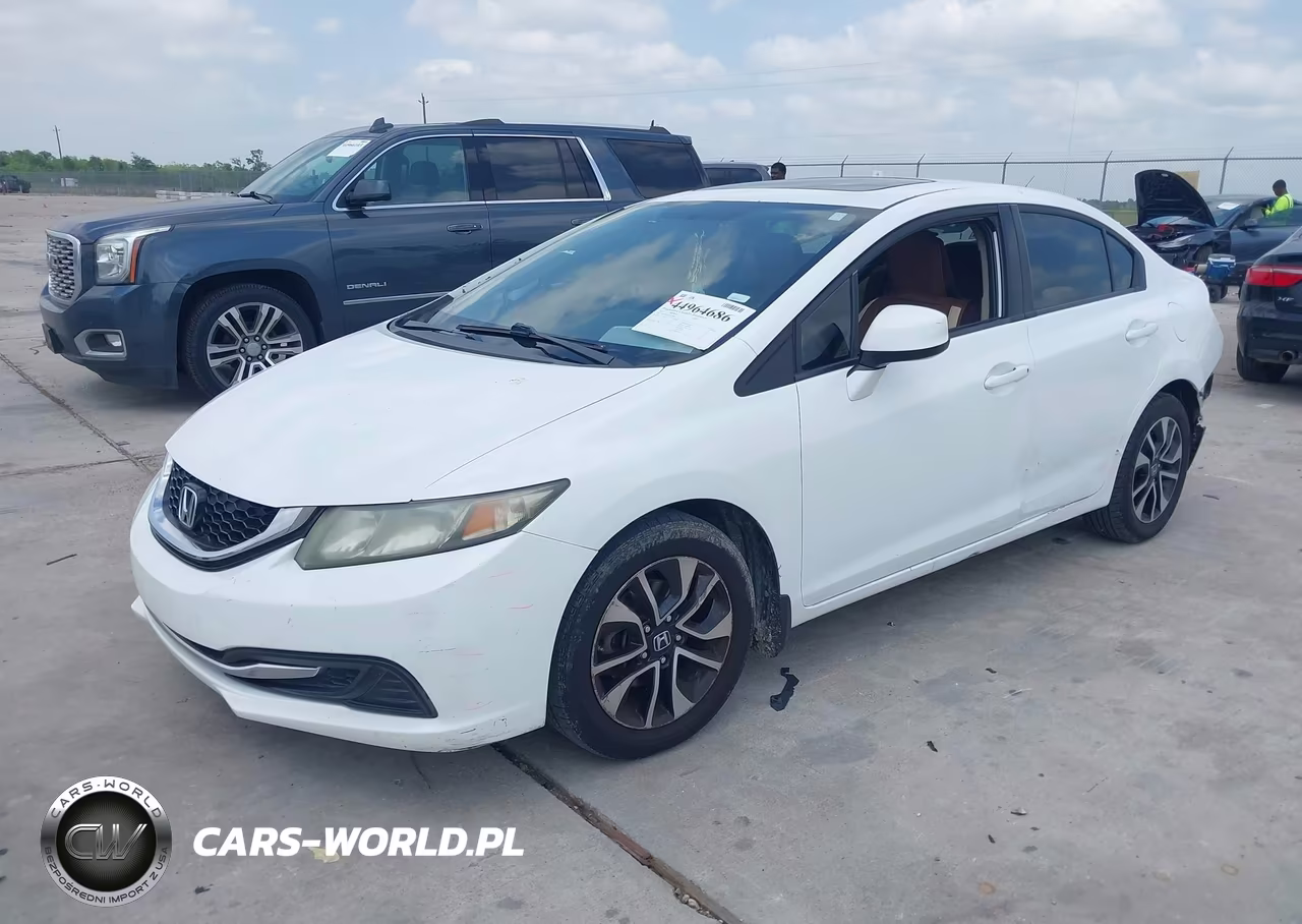 2013 Honda Civic Ex VIN:19XFB2F83DE078895 - 2