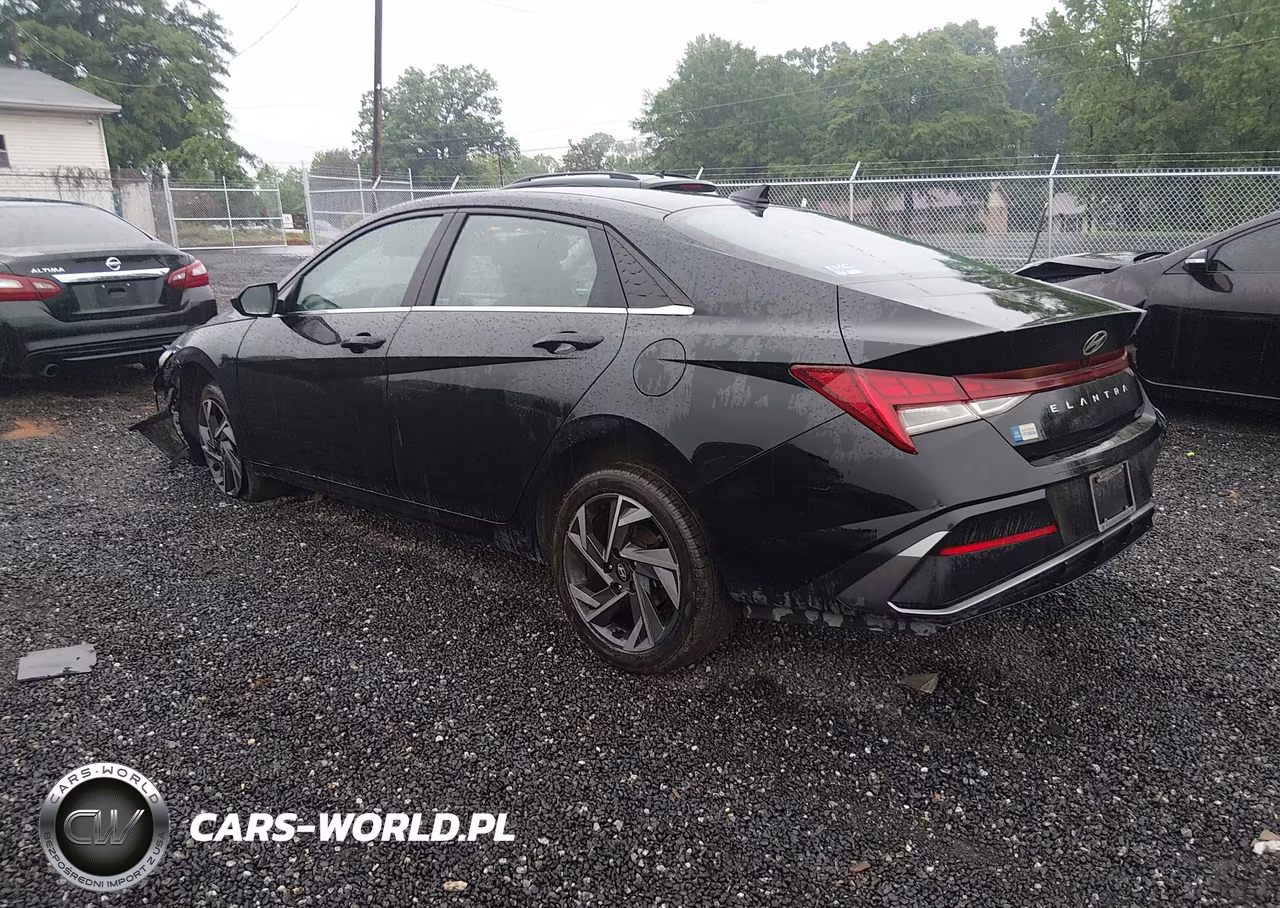2024 Hyundai Elantra Sel VIN:KMHLS4DG7RU753869 - 3