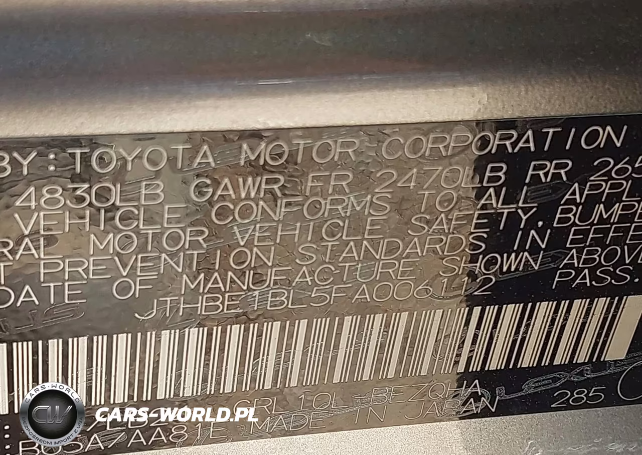 2015 Lexus Gs 350 VIN:JTHBE1BL5FA006112 - 9