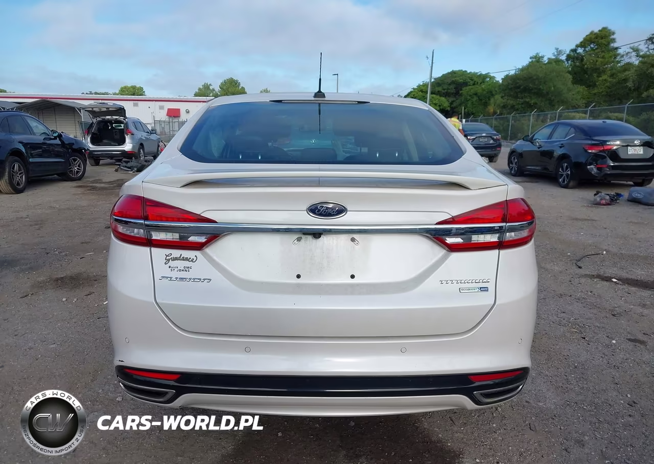 2017 Ford Fusion Titanium VIN:3FA6P0D91HR172523 - 16