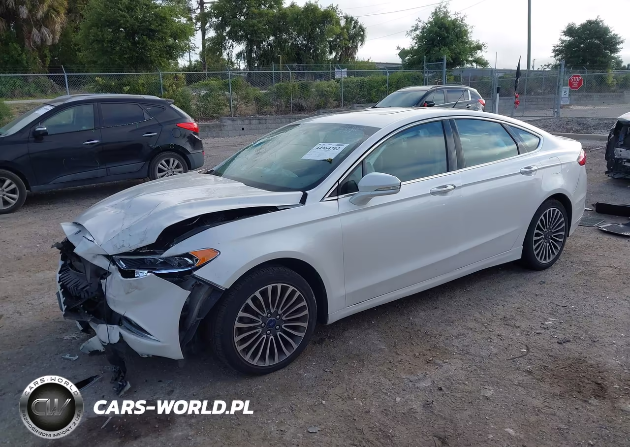2017 Ford Fusion Titanium VIN:3FA6P0D91HR172523 - 2