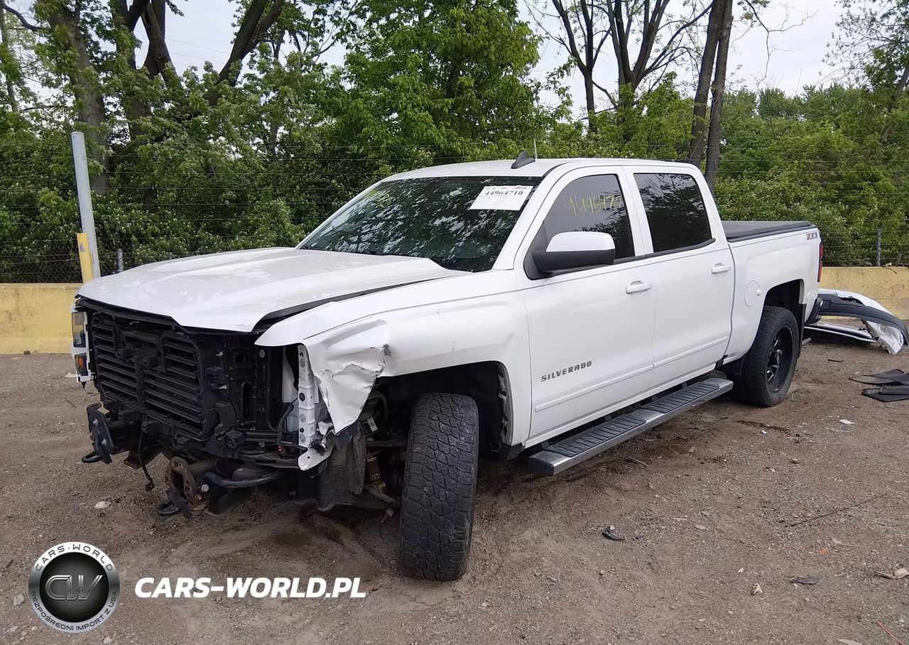 2017 Chevrolet Silverado 1500 2Lt VIN:3GCUKRECXHG406037 - 2