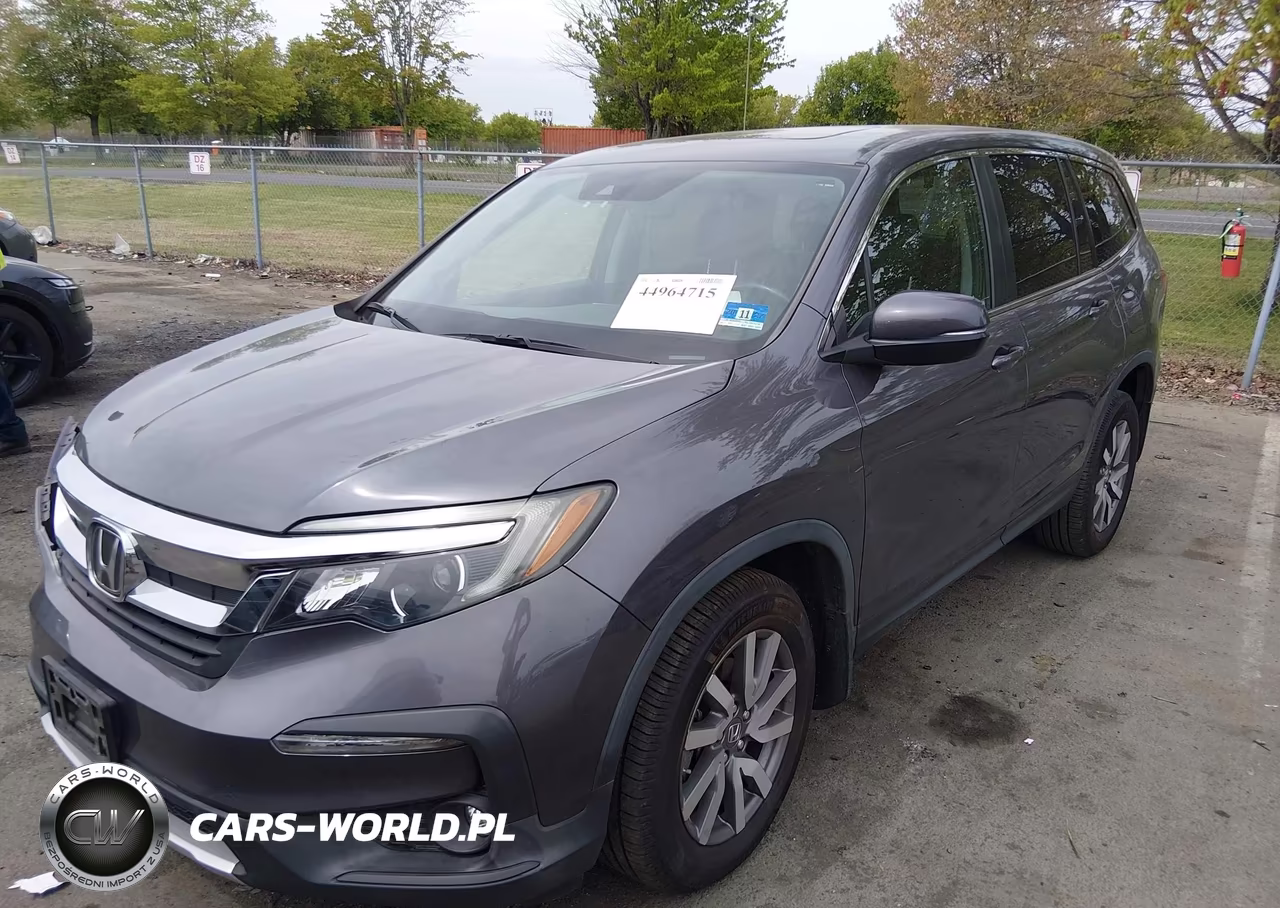 2020 Honda Pilot Ex-L VIN:5FNYF6H54LB024330 - 2