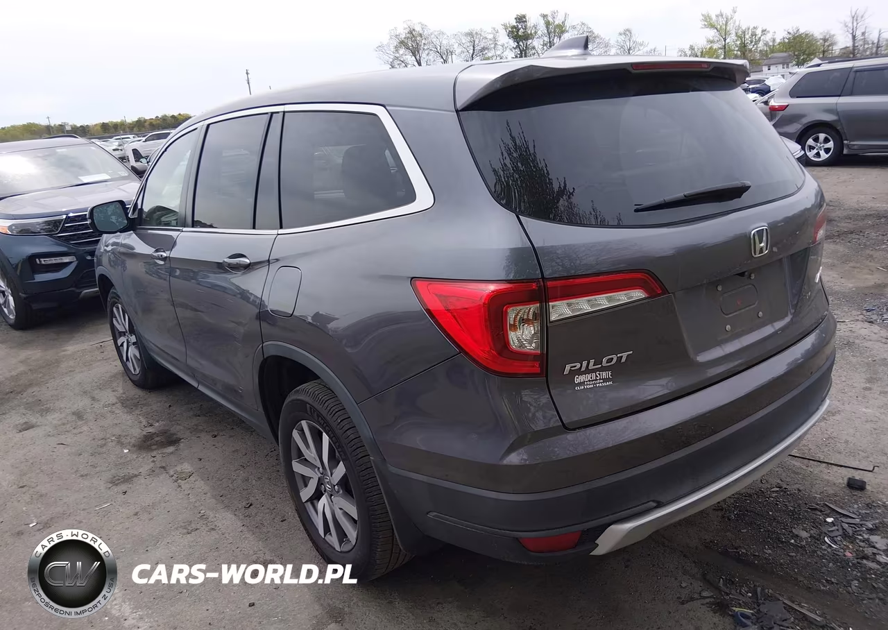 2020 Honda Pilot Ex-L VIN:5FNYF6H54LB024330 - 3