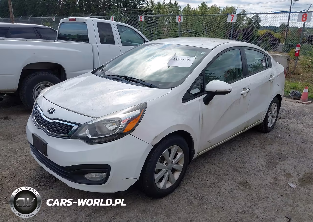 2013 Kia Rio Ex VIN:KNADN4A36D6164257 - 2