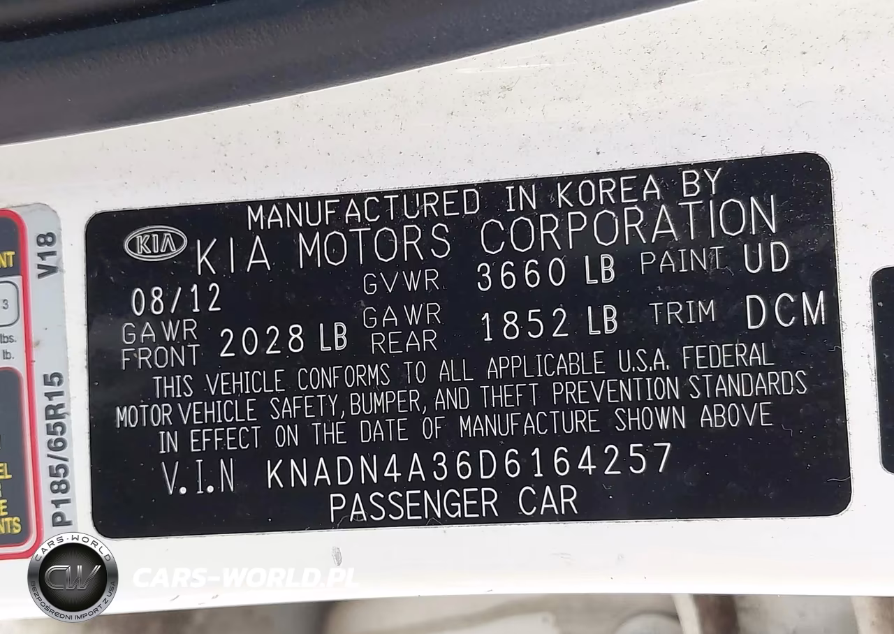 2013 Kia Rio Ex VIN:KNADN4A36D6164257 - 9