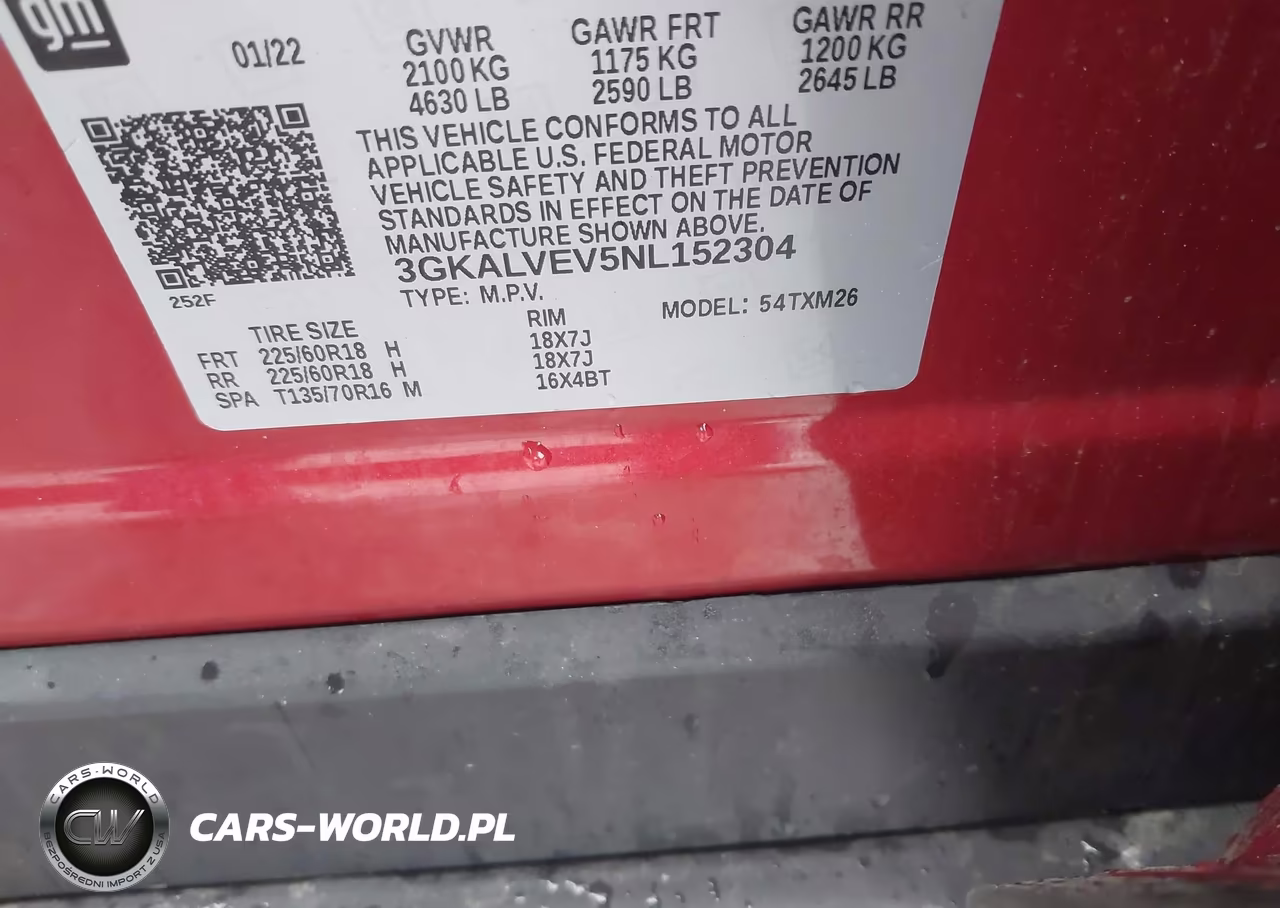 2022 GMC Terrain Awd Slt VIN:3GKALVEV5NL152304 - 9
