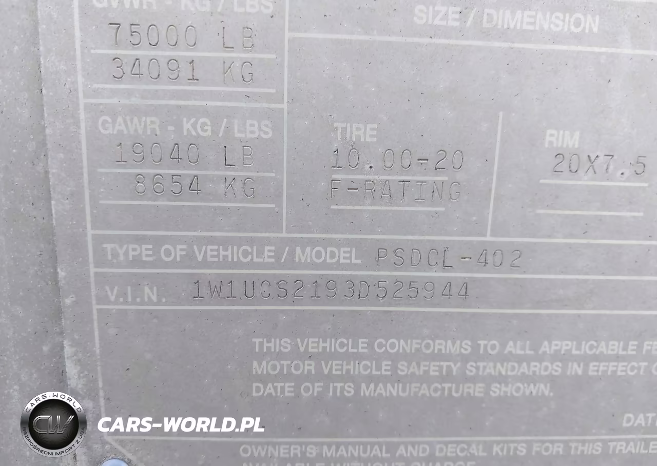 2003 Wilson Trailer Co Unknown VIN:1W1UCS2193D525944 - 9