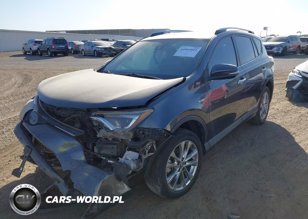 2016 Toyota Rav4 Hybrid Limited VIN:JTMDJREV3GD030796 - 2